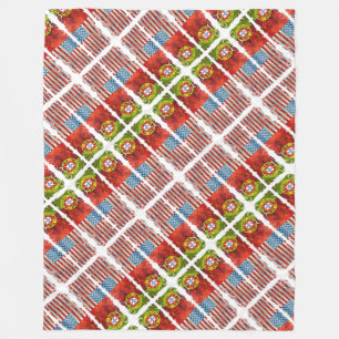 Cobertor De Velo Bandeiras portuguesas-americanas