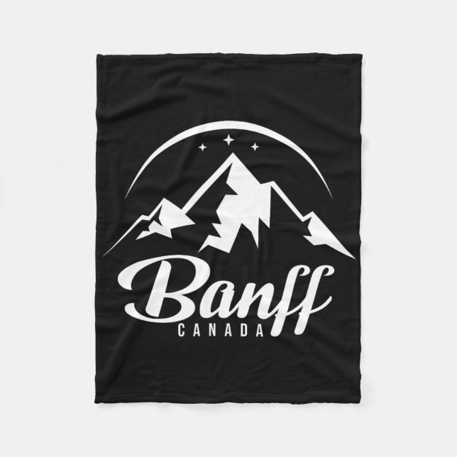 Cobertor De Velo Banff Canada Ski Resort Skiting Snowboard (Frente)