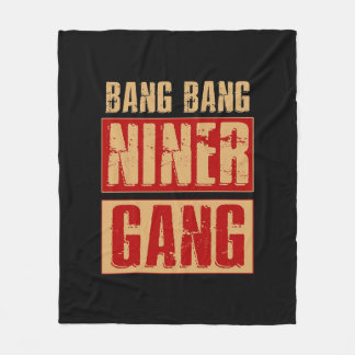 Cobertor De Velo Bang Bang Niner Gang