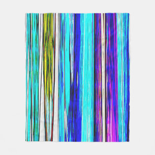Cobertor De Velo Banhas Abstrato azuis 606