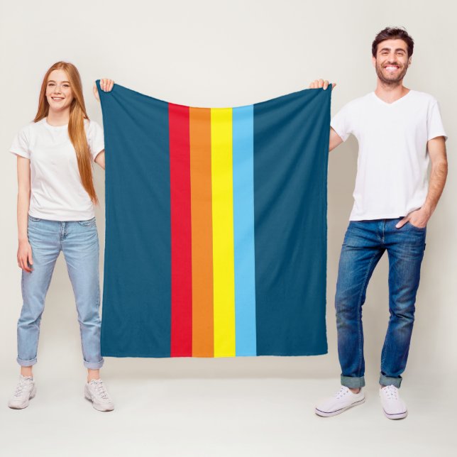 Cobertor De Velo Banheta Lixeira Retroativa (Marinho Azul Múltiplo) (In Situ)