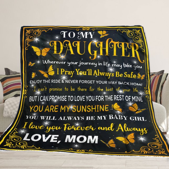 Cobertor De Velo Banheta Para Minha Filha (Criador carregado)