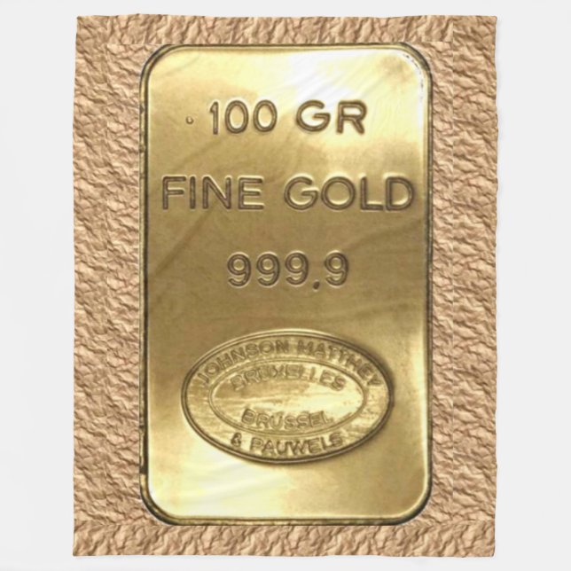 Cobertor De Velo BAR Dourado (Frente)