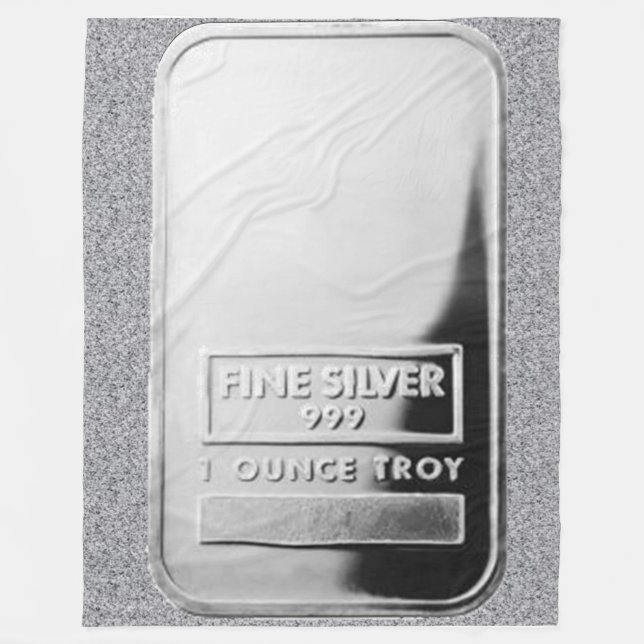 Cobertor De Velo BAR SILVER Fleece Blanket (Frente)