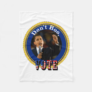 Cobertor De Velo Barack Obama Não Vai Votar 