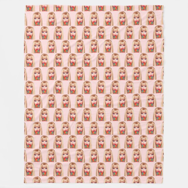 Cobertor De Velo Barb Fleece Blanket (Frente)