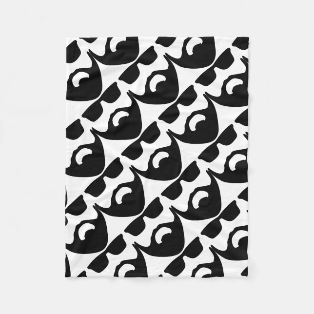 Cobertor De Velo Barba E Incrível (Frente)