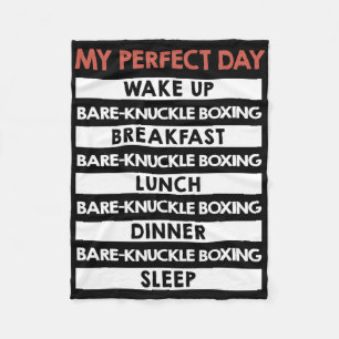 Cobertor De Velo Bare-knuckle Boxing My Perfect Day