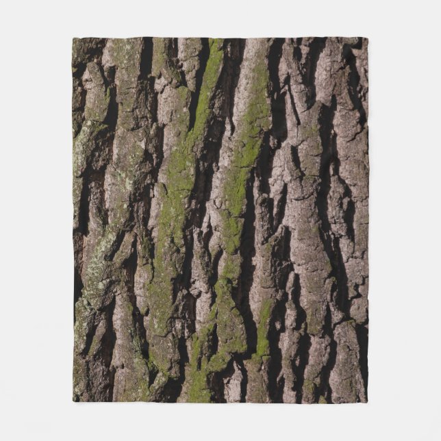 Cobertor De Velo Bark tree oak moss trunk wood (Frente)