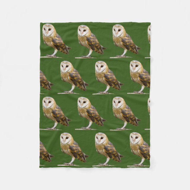 Cobertor De Velo Barn Owl (Frente)