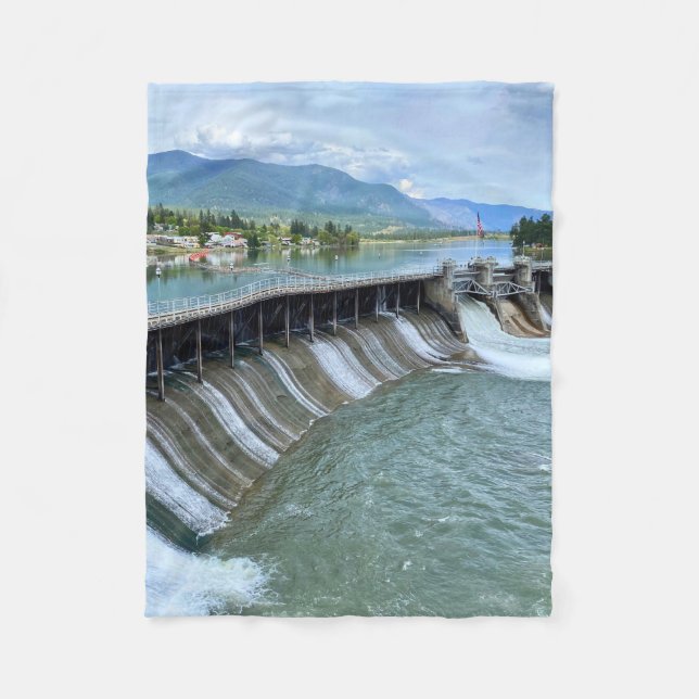 Cobertor De Velo Barragem de Thompson Falls (Frente)