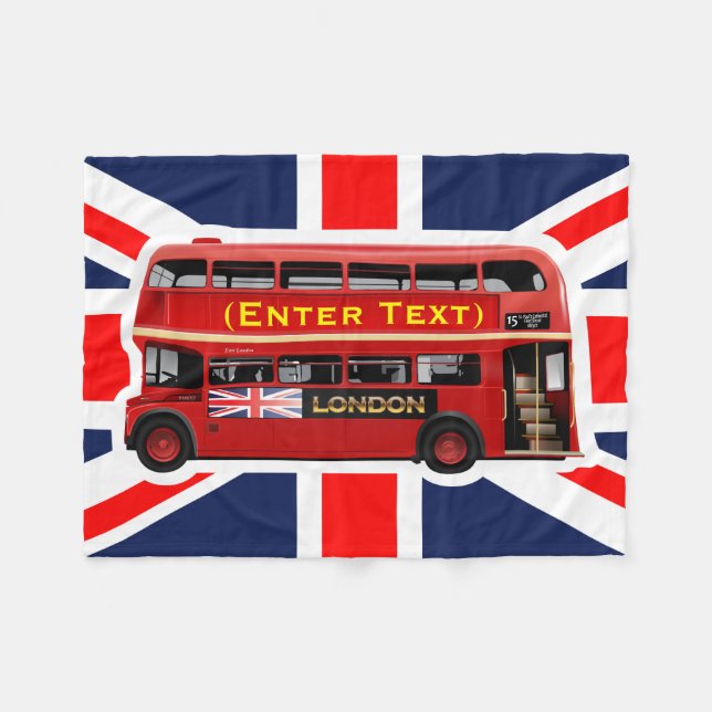 Cobertor De Velo Barramento Red London Double Decker (Frente (Horizontal))