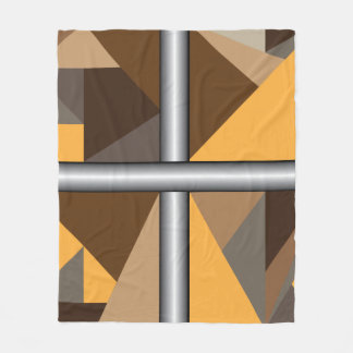 Cobertor De Velo Barred Fleece Blankets