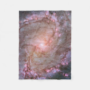 Cobertor De Velo Barred Spiral Galaxy Messier 83.