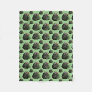 Cobertor De Velo Barrel Cactus Fleece Blanket