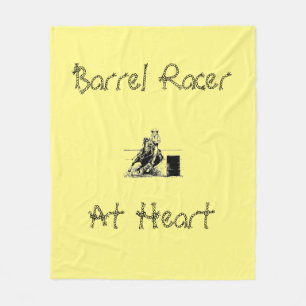 Cobertor De Velo Barrel Racer Horse & Rider