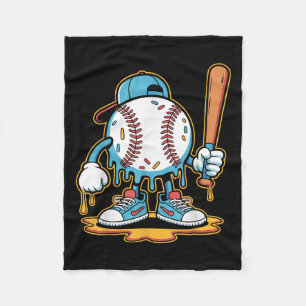 Cobertor De Velo Baseball Lifestyle 101 Tee Youth Baseball Drip Ice