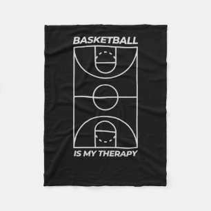 Cobertor De Velo Basquete é minha terapia