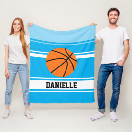 Cobertor De Velo Basquete para Crianças Personalizadas
