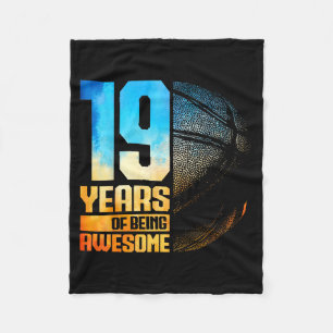 Cobertor De Velo Basquetebol Basquetebol Anos 19 Velho Jogador 19º
