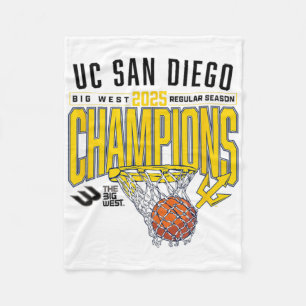 Cobertor De Velo Basquetebol da Temporada Regular do Uc San Diego T