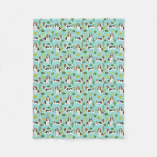 Cobertor De Velo Basset Hound Cactus Blanket - presentes para cães
