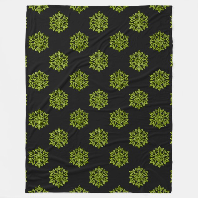 Cobertor De Velo Basta Coleção de Natal - Floco de Neve (Frente)