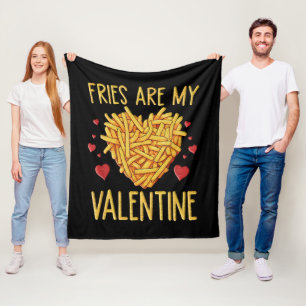 Cobertor De Velo Batata Frita é Meu Namorado