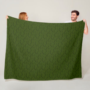 COBERTOR DE VELO BATATA VERDE ESCURA ESCURA SONHADA