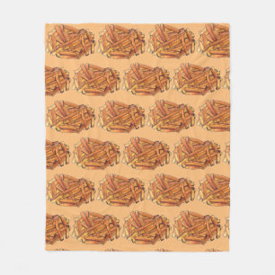 Cobertor De Velo Batatas fritas, fritas, fritas, batatas fritas