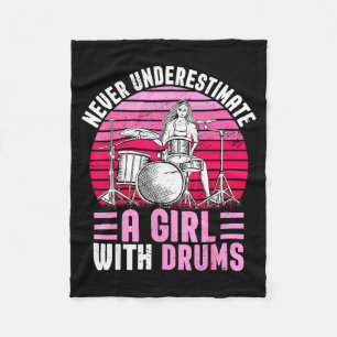 Cobertor De Velo Bateria Feminina Conjunto de Bateria Bateria Diver