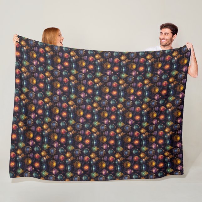 Cobertor De Velo Baubles Fleece Blanket (In Situ)