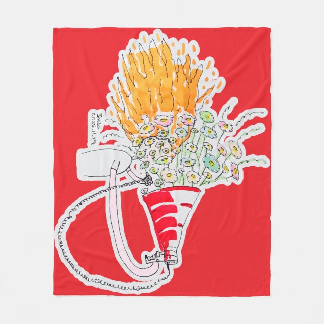 Cobertor De Velo Be Your Biggest Fan (Frente)