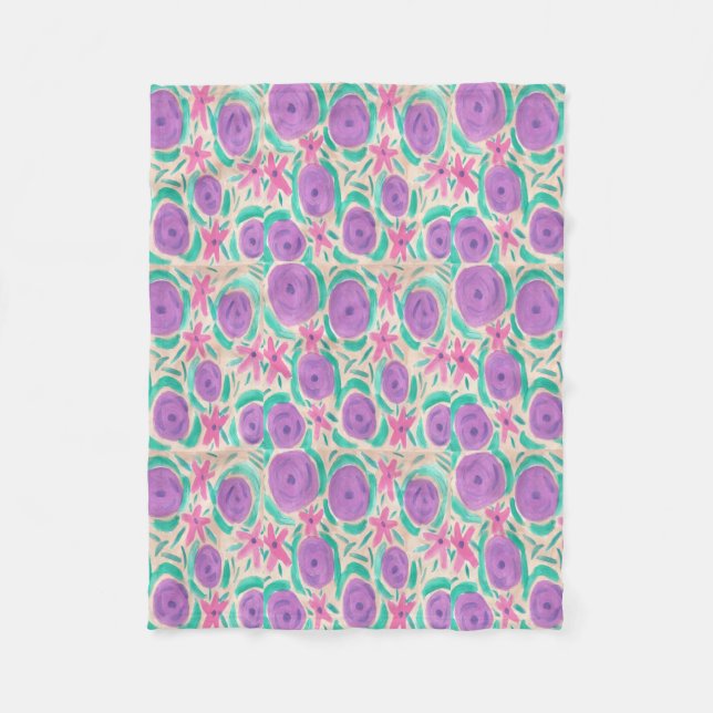 Cobertor De Velo Beachy Boho Impressão (Frente)