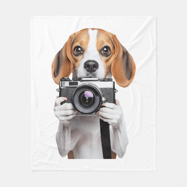 Cobertor De Velo Beagle (Frente)