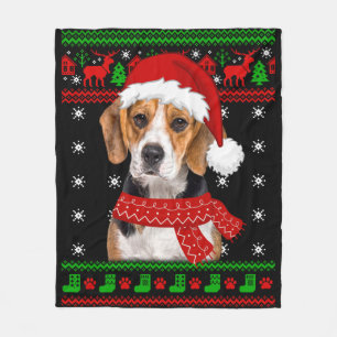 Cobertor De Velo Beagle Dog Febre Doce Natal Puppy Dog Lover