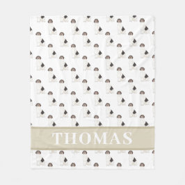 Cobertor De Velo Beagle Personalizado