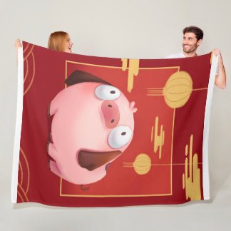 Cobertor De Velo Beagle Pig_Pig Lover