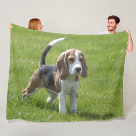 COBERTOR DE VELO BEAGLE PUPPY