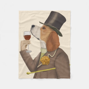 Cobertor De Velo Beagle Wine Snob