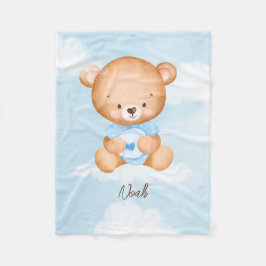 Cobertor De Velo Bear Bear Blanket