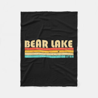 Cobertor De Velo Bear Lake Utah Campanha de Pesca Engraçado Verão