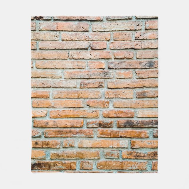Cobertor De Velo Beautiful brick wall Old classicabstract, architec (Frente)
