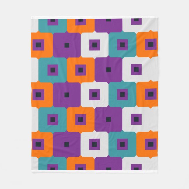 Cobertor De Velo Beautiful Floral Pattern  (Frente)