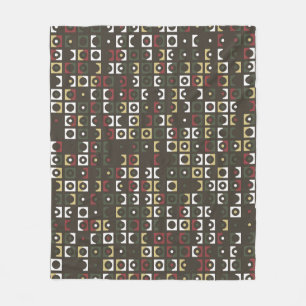 Cobertor De Velo Beautiful geometric pattern design abstract, art,