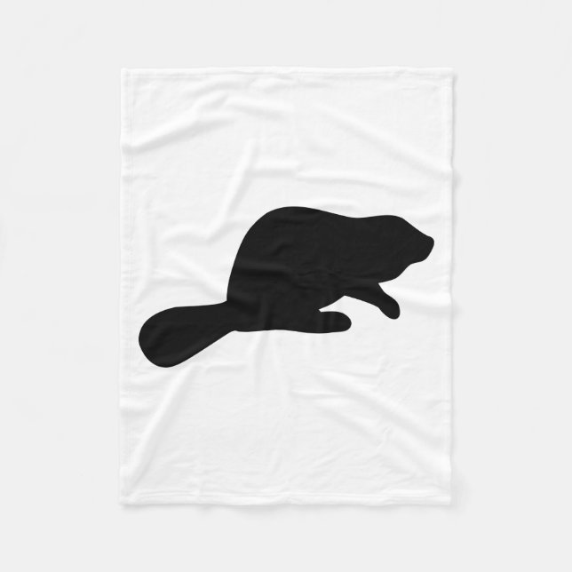 Cobertor De Velo Beaver Silhouette (Frente)