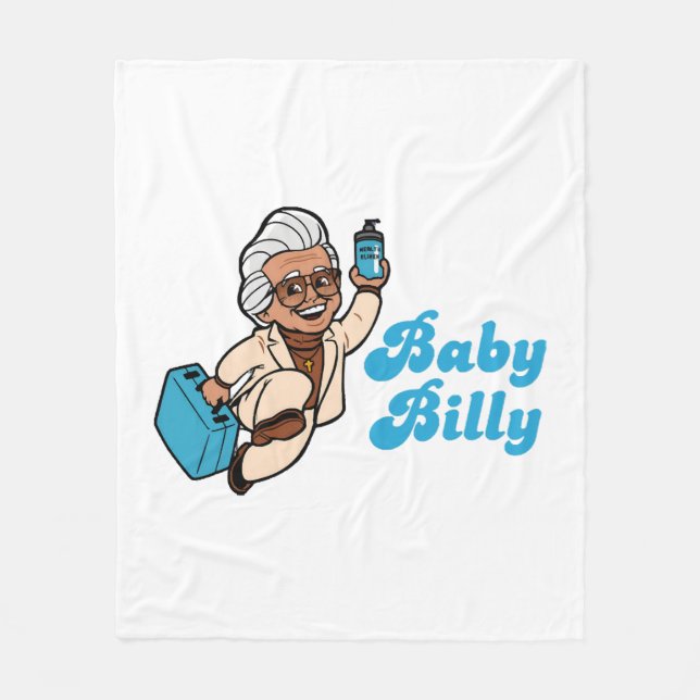 Cobertor De Velo Bebê Billy  (Frente)