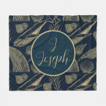 Bebê de baleia de safra náutica