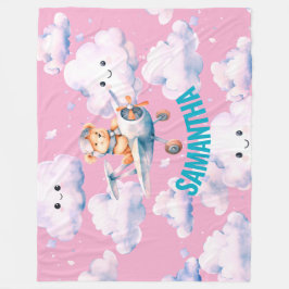 Cobertor De Velo Bebê Urso Escuro