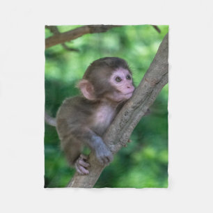 Cobertor De Velo Bebês Mais Pobres Macaco Bebê